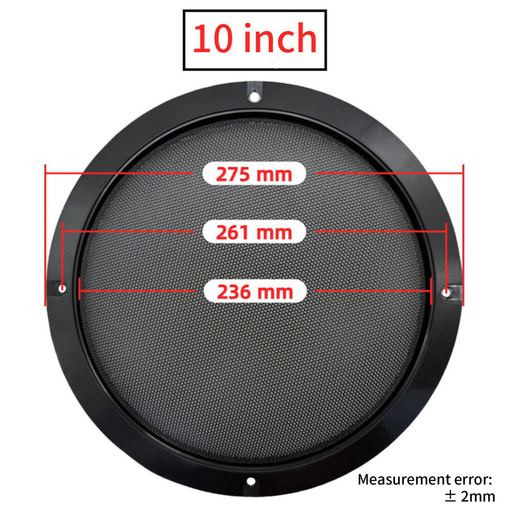 High Performances Metal Speaker Grille Mesh Grille-4 Inches 7627001654006