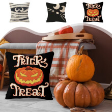 Halloween throw pillowcase for sofa