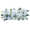 Artificial Rose Flower Arrangement For Wedding Reception-White 1