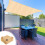 Kraftig terrassmarkis permeabel skuggduk 1-pack 3
