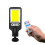 Refletor LED externo IP65 com sensor de movimento para iluminação pública solar. 7