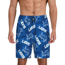 Men's short pajama pants with football team logo