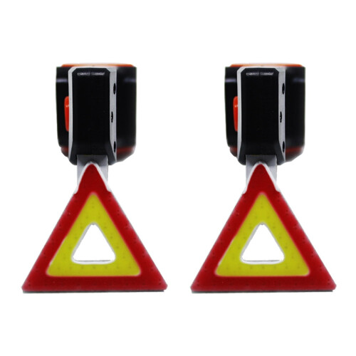 Cycling safety taillight helmet rear light 2 count