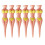 Γυναικείο μπικίνι μπλουζάκι divot tool, κίτρινο, μικρό μπλουζάκι γκολφ 1