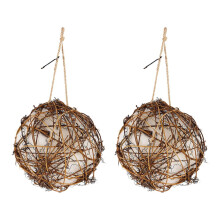 Bird Nest Material Ball for Outdoor Hummingbirds 2pcs