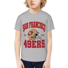 49ers ungdoms kortærmet trøje til sportsfans