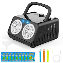 Máquina de Bolhas Profissional com Interruptor Duplo - 16000 Bolhas por Máquina