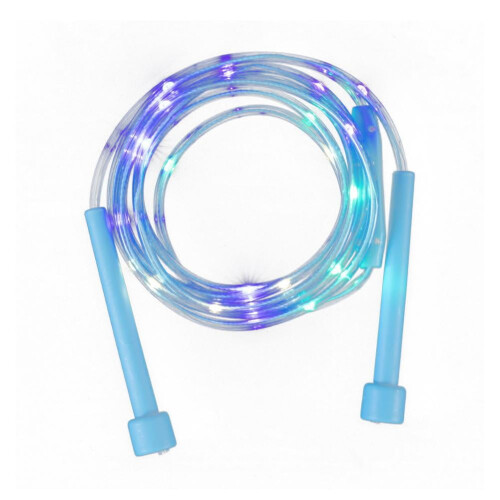 Corde à sauter lumineuse LED colorée (1 pièce)