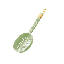Grande cuillère à trous Hiroekza pour soupe et thé (1 pièce)