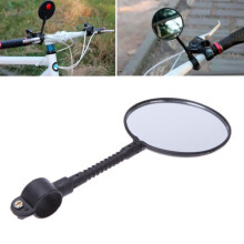 Bike Handlebar Rearview Mirror Black 1 Piece