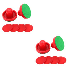 Airhockey Slider Putter Set Rood 16-delig