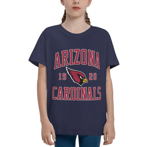 Παιδικό κοντομάνικο μπλουζάκι Cardinals με λογότυπο ποδοσφαίρου (1 τεμάχιο)