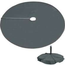 Housse de protection imperméable pour pied de parasol de jardin