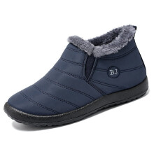 Waterproof Winter Snow Boots Warm Fur-Lined High Top