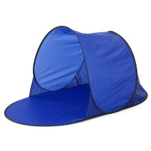 Tente de plage pliable avec pare-soleil pour 1 personne