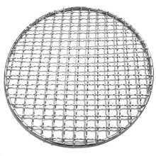 BBQ grillrooster met gaas, rond, 30 cm