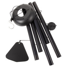 Carillon éolien rétro européen, tube en métal aluminium, 84 cm (33 pouces)