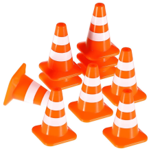 Mini dopravné kužele, stavebné kužele, 10 ks