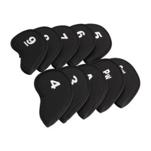 Neopreen clubhoezen voor ijzeren clubhoofden (10 stuks)