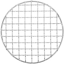 Rond barbecuegrillrooster van roestvrij staal, 30 cm