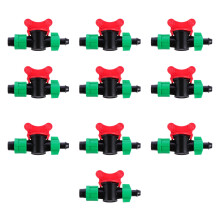 Valves d'irrigation goutte à goutte Eease pour tuyaux de 16 mm (10 pièces)