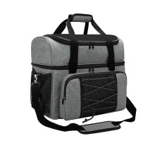 Tomfoto bowling bag for 2 balls and shoes, padded