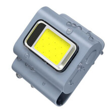 Nabíjateľná LED lampa s magnetickým klipom