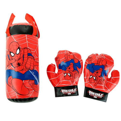 Boxovací pytel Spider-Man pro děti s rukavicemi