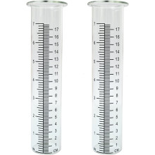 Tube de rechange en plastique pour pluviomètre Happon 7 pouces