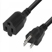 Verlengsnoer voor zwaar gebruik 16AWG 1,5 meter