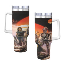 Gobelet isotherme Star Wars en acier inoxydable de 1,2 L (40 oz).