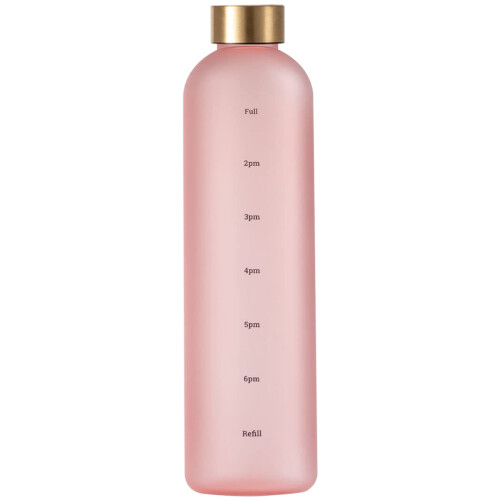 FUYGRCJ32oz Μπουκάλι Νερού για Αθλητισμό με Χρονοδείκτη, Κύπελλο Νερού χωρίς BPA