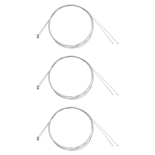 For- og baghjulsbremsekabel 6 stk. til cykel