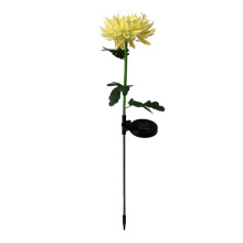 Luminária de LED em formato de flor com simulação de energia solar Federra, para uso externo, ideal para decoração de jardins e casas.
