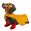 Halloween-Dackel-Figur im Vintage-Stil 1