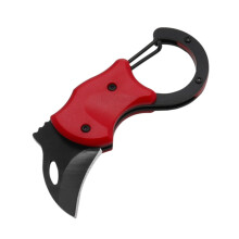 Zynic Small Pocket para hombre, práctico cúter con mosquetón, de acero inoxidable de 3,4 cm (1,34 pulgadas), mini cúter plegable EDC para uso