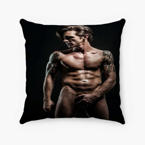 Capa de Almofada Personalizada AIVO Drake Bell em Poliéster Fiado, Quadrada, para Decoração de Cama, Sofá ou Casa (polegadas)