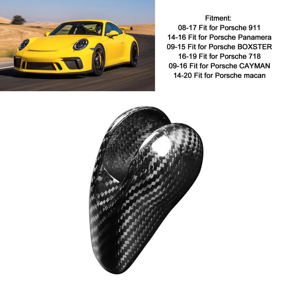 Porsche Panamera Shift Knob Carbon Trim 7790334182758