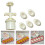 ABS Plastic Mooncakes Molds With 5 Embossing Pattern Hand 2