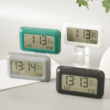 LCD-Wecker mit Datums- und Temperaturanzeige