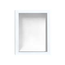 Elegante, mit Glas umschlossene Präsentationsbox, geeignet-Weiß