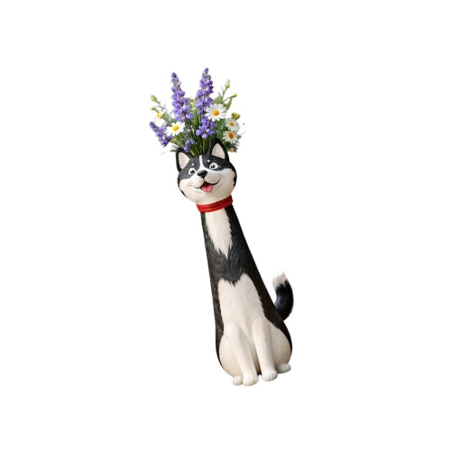 Wacky Dog Vases, einzigartige Blumenvasen für-C