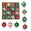 Shatterproof Silver Christmas Ornaments 36pcs 4