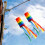 Κρεμαστή Διακόσμηση Εξωτερικού Χώρου Windsock 2 Τεμάχια 4