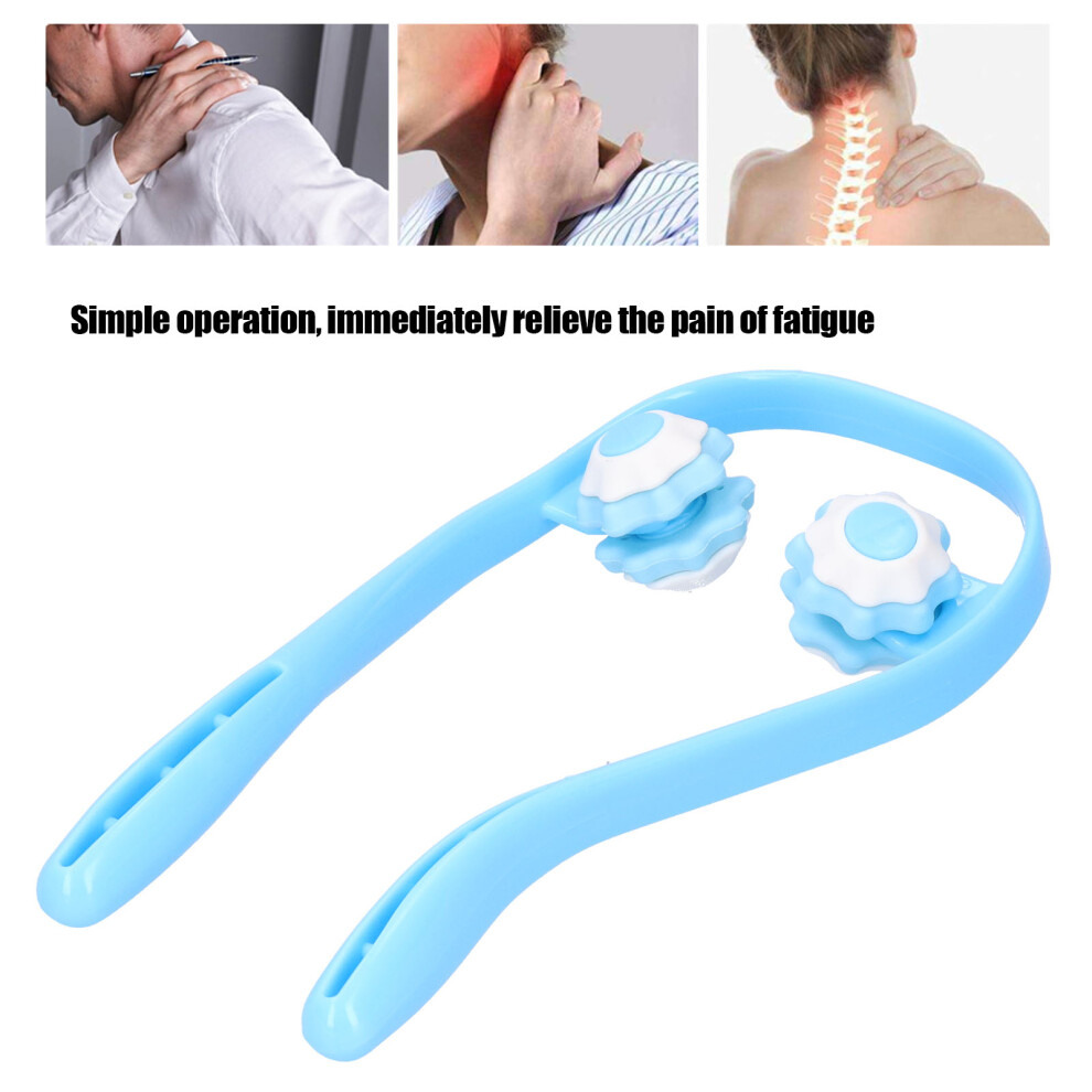 Neck Relief Massager Manual Roller Tool