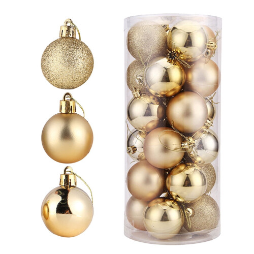 Set de ornamente cu globuri de Crăciun, 30 de piese 1