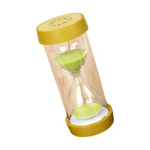Sablier décoratif en verre de 3 minutes, pour l'étude de-1 kiwi