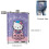 Hello Kitty rostfri flaska 237 ml 2
