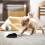 Souris télécommandée pour chat, jouet sans fil interactif 5