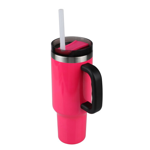Ποτήρι από ανοξείδωτο ατσάλι Ozark Trail 40oz, νέον ροζ 2